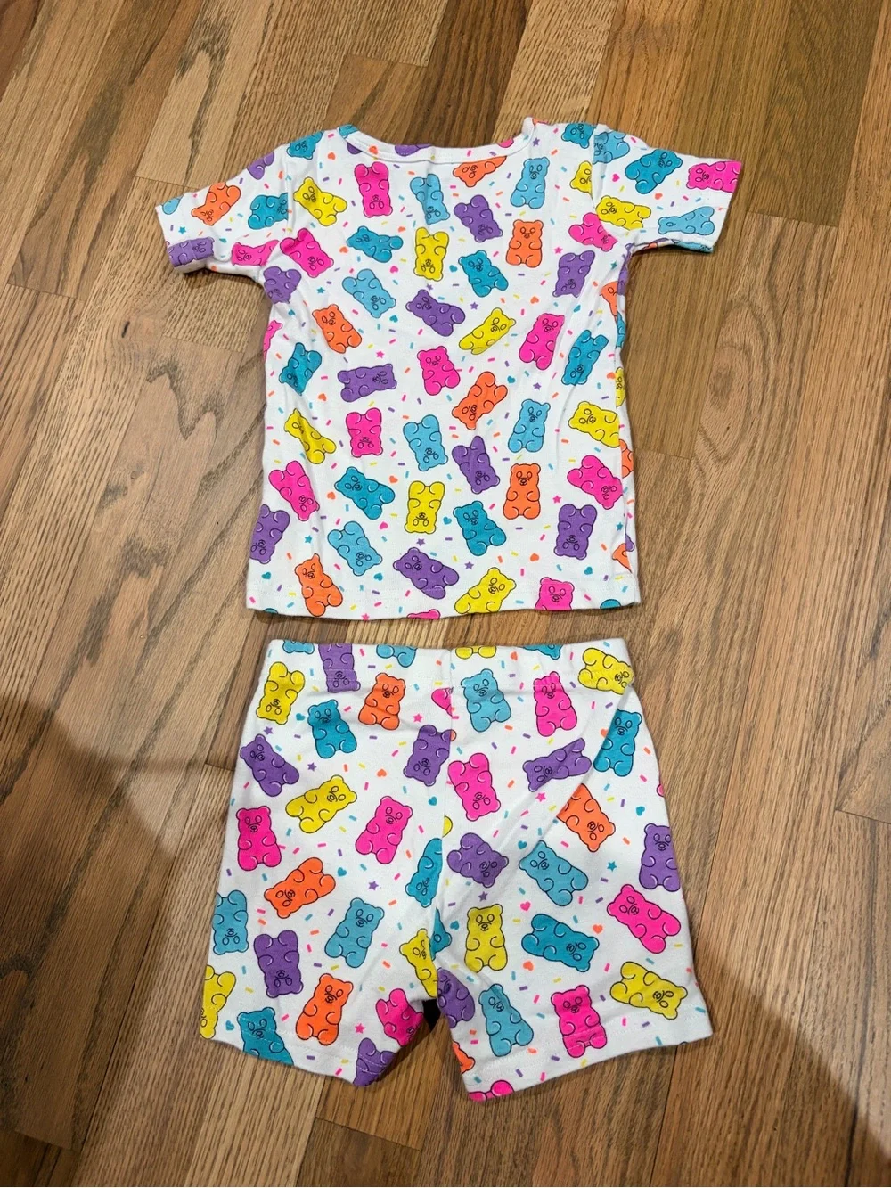 PJ Place toddler girl gummy bears summer pajama set